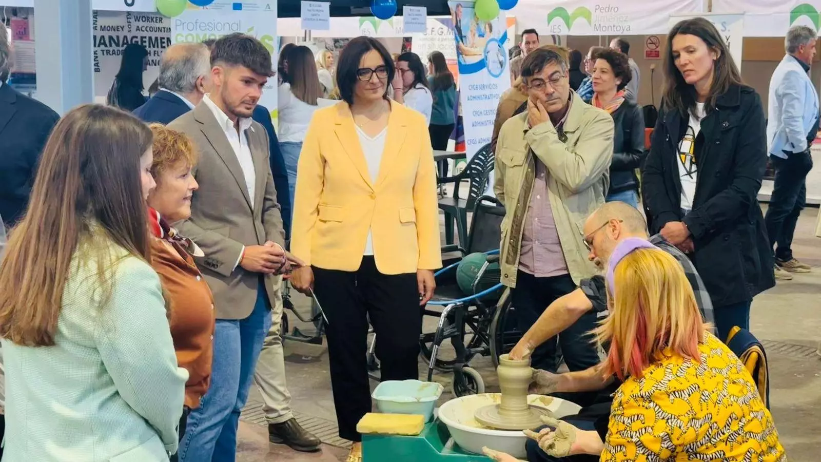 Huéscar acoge el V Encuentro de Formación Profesional, Artes Plásticas y Diseño de Andalucía Oriental